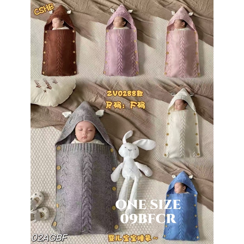 Knitted Baby Sleeping Bags
